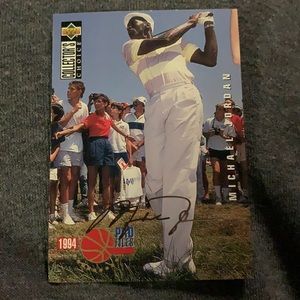 1994 Michael Jordan golf card